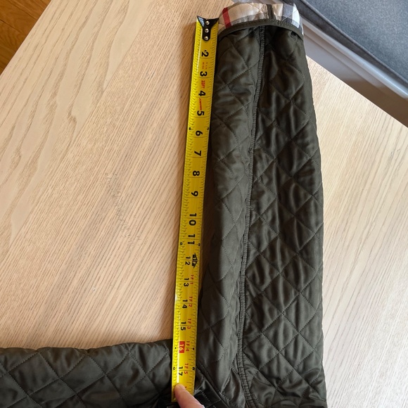 Burberry Olive Quilted Jacket - Picture 7 of 10